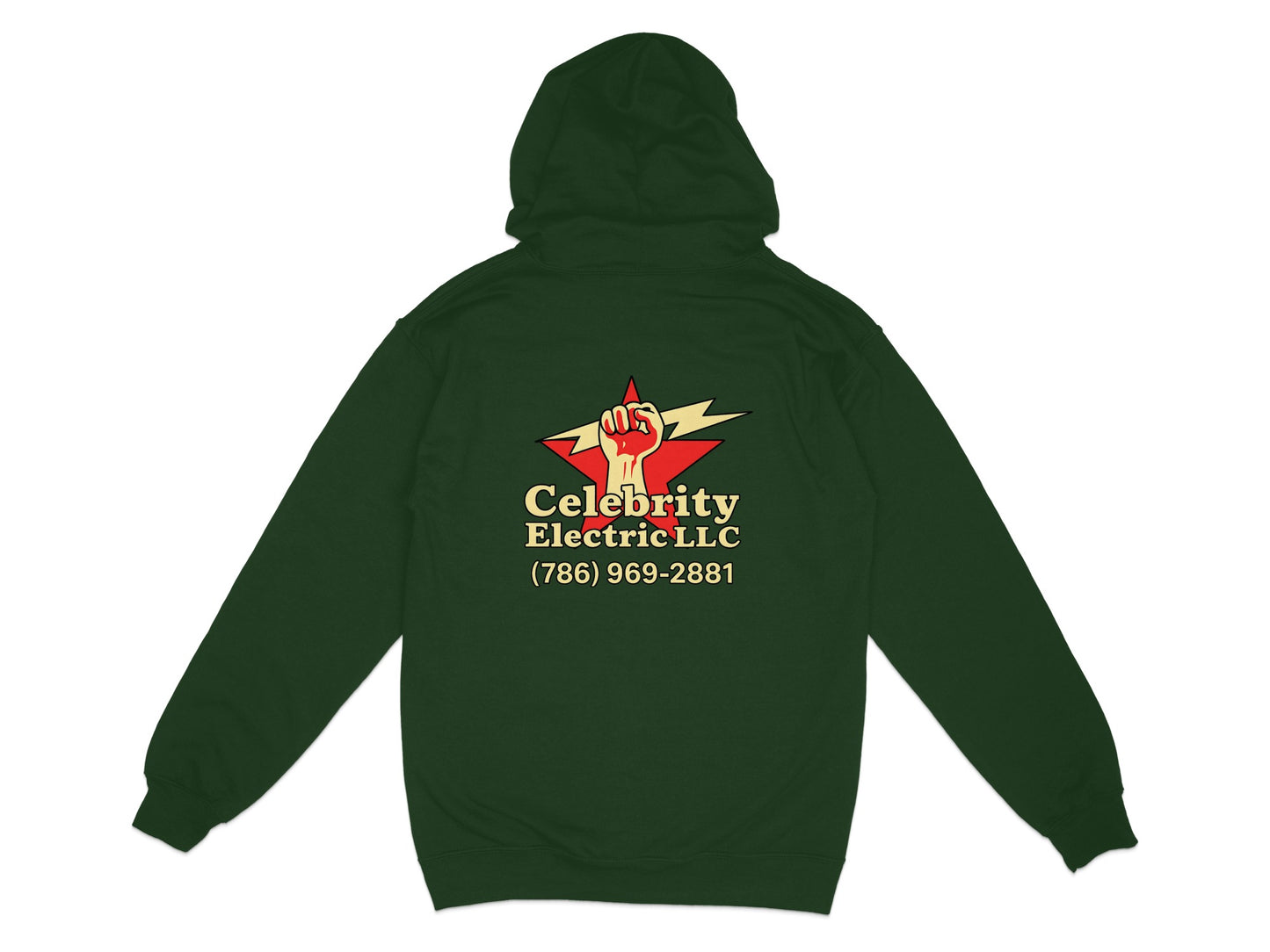 Celebrity Electric LLC Green Hoodie product type