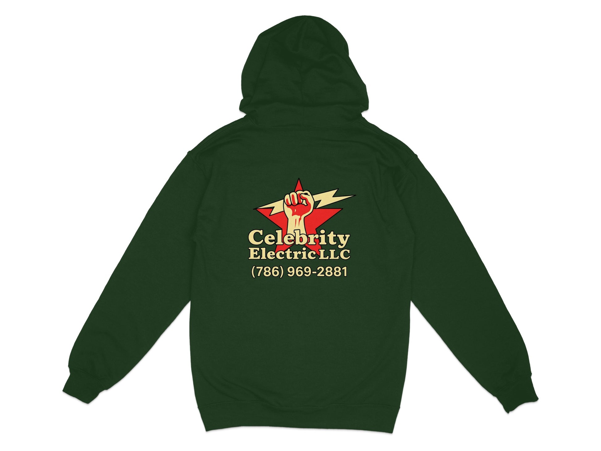 Celebrity Electric LLC Green Hoodie product type