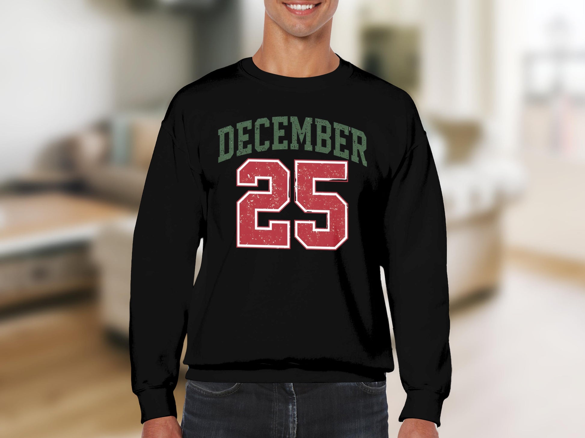 December 25 Christmas Holiday Long Sleeve Shirt