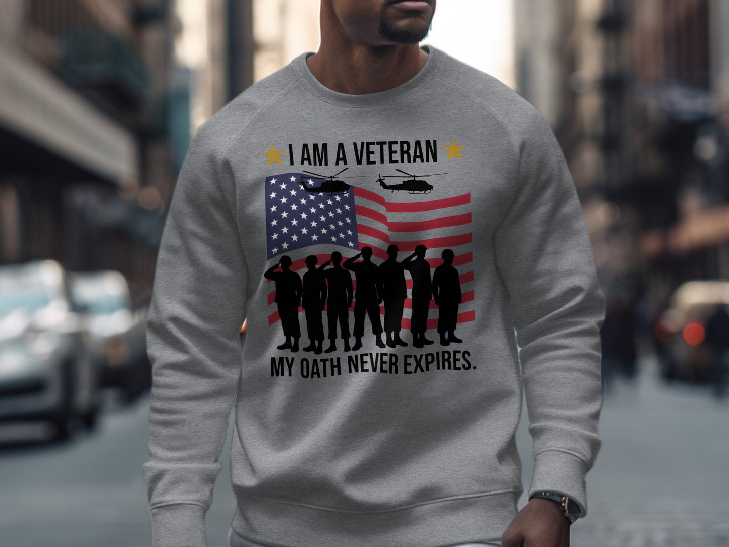 I Am A Veteran My Oath Never Expires sweatshirt