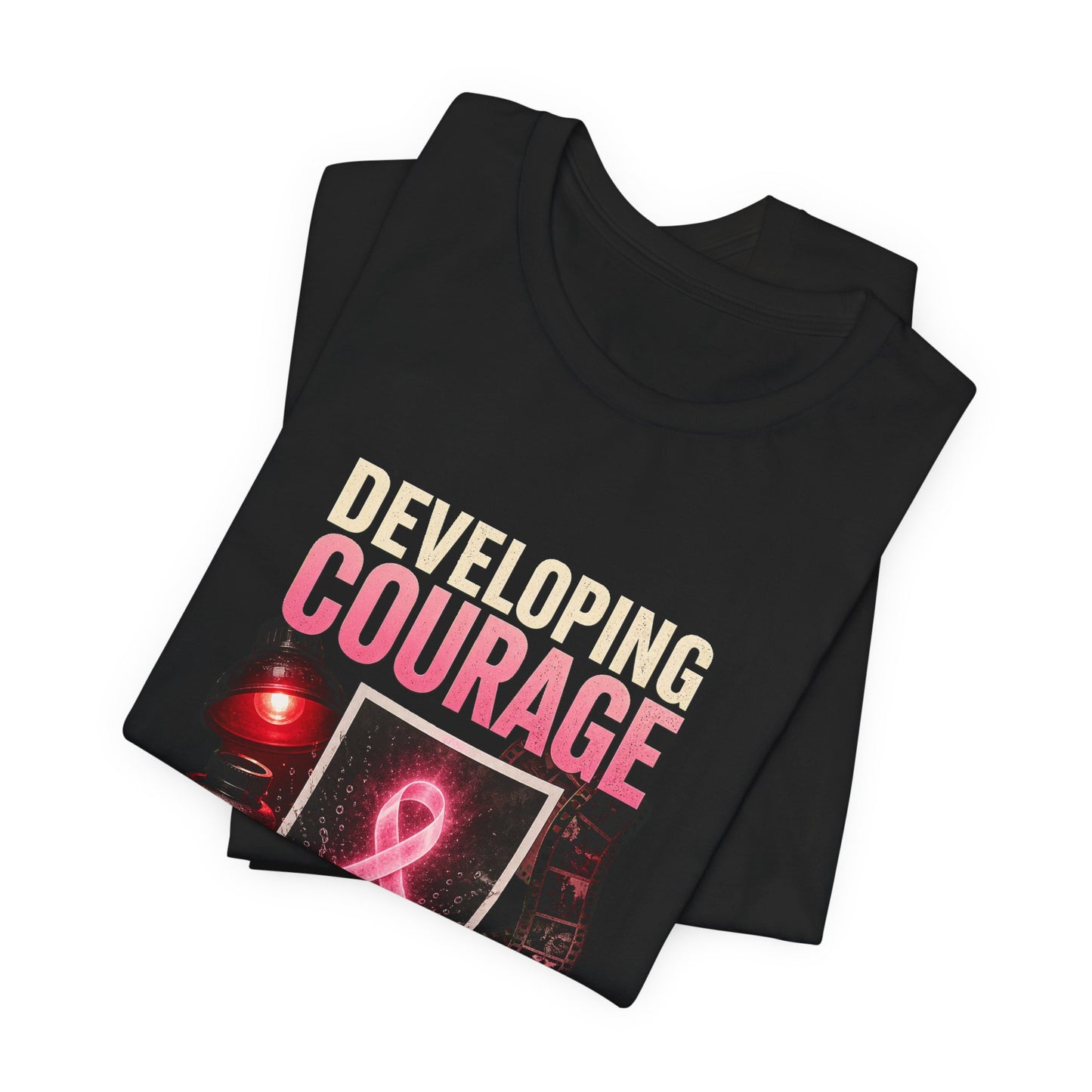 Developing Courage | Breast Cancer Awareness Unisex T-Shirt