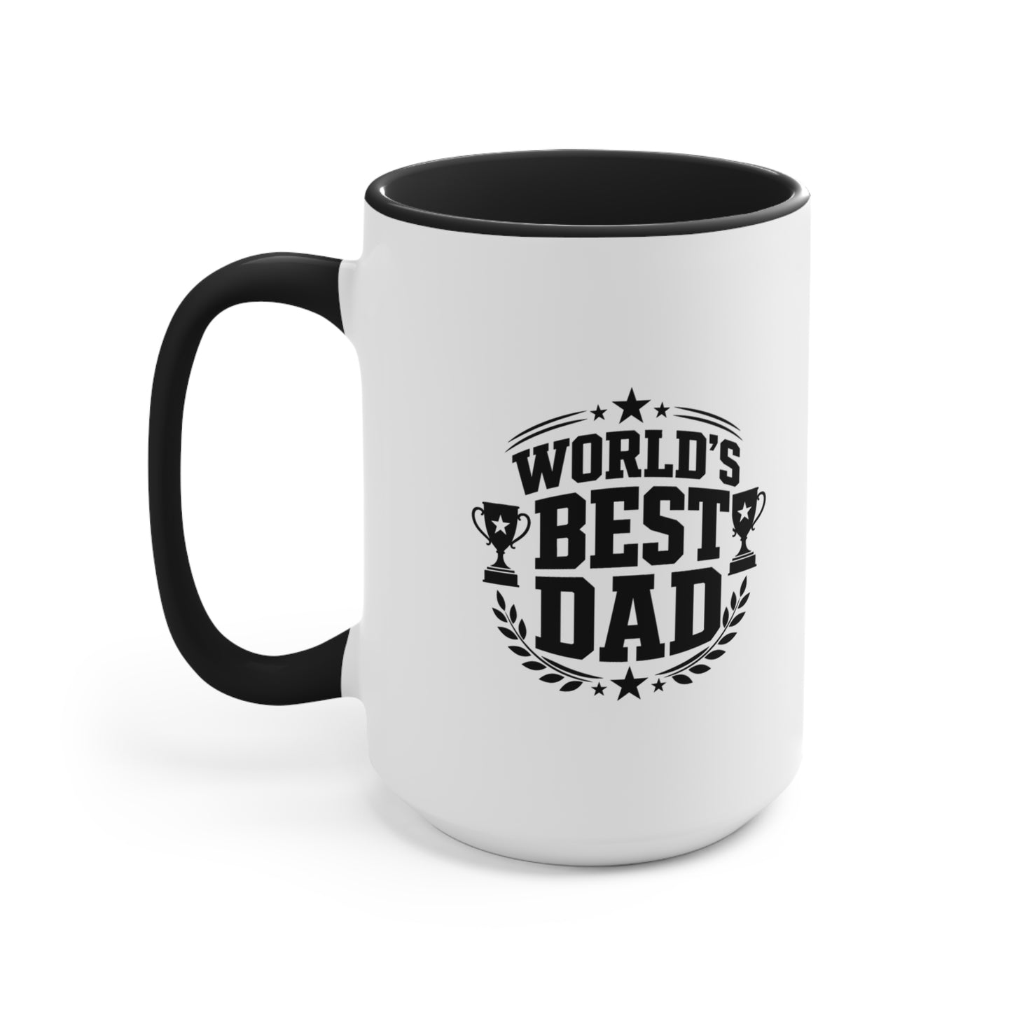World’s Best Dad Accent Mug
