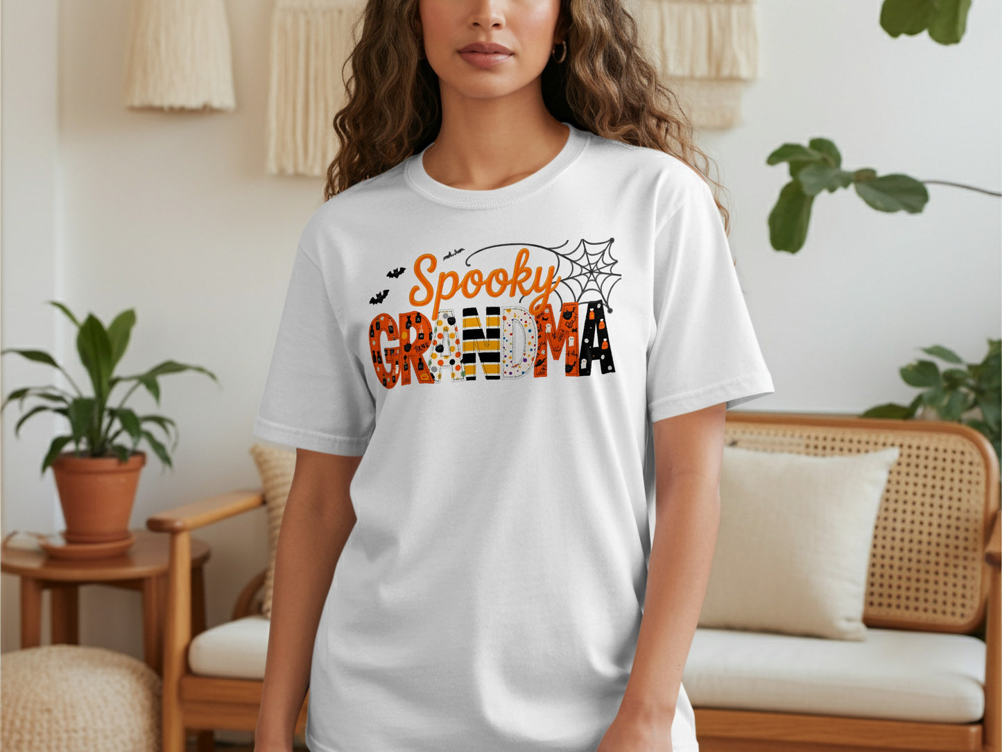 Spooky Grandma Halloween Themed Graphic Tee product