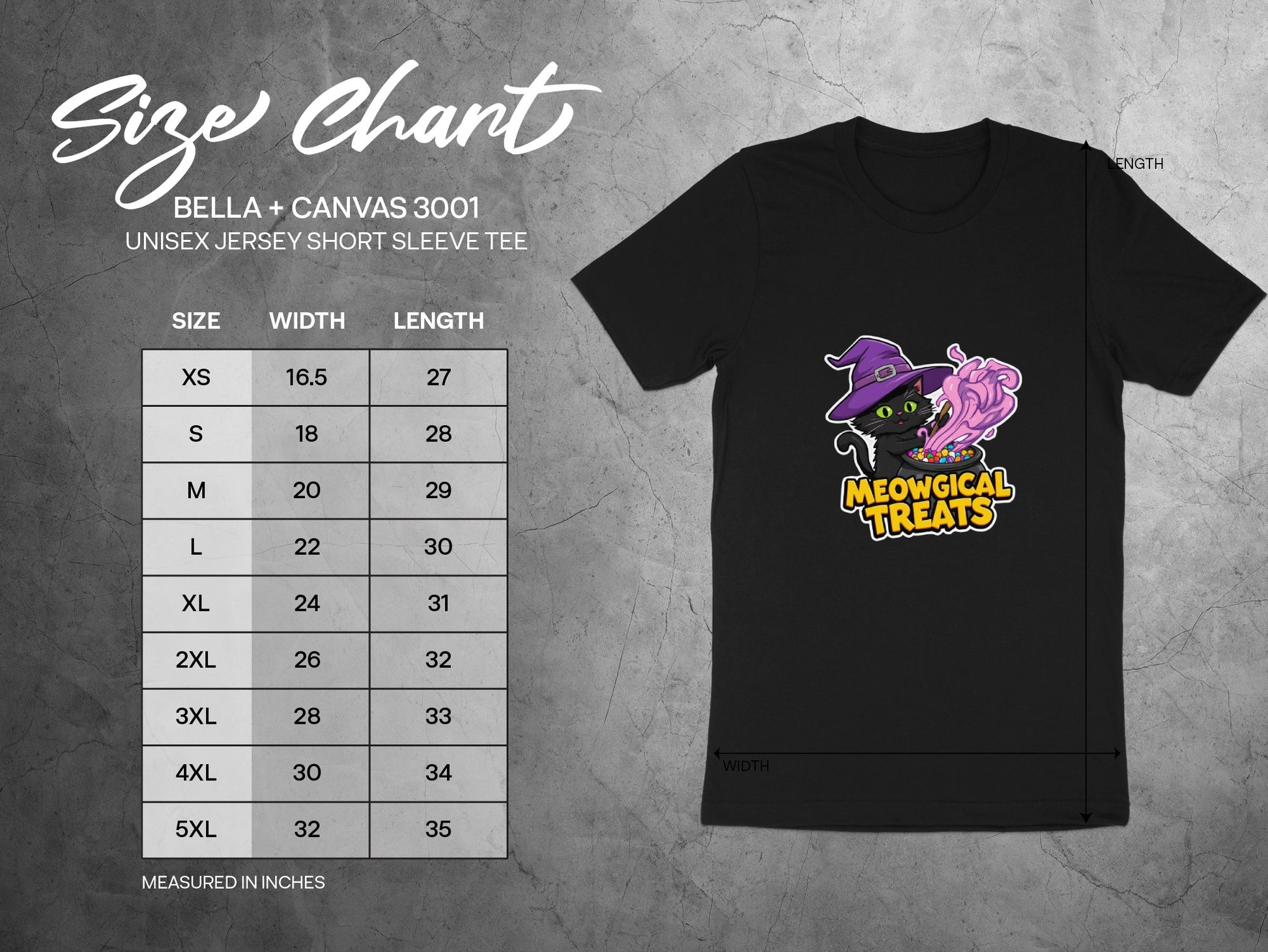 Meowgical Treats Halloween Cat Shirt product type