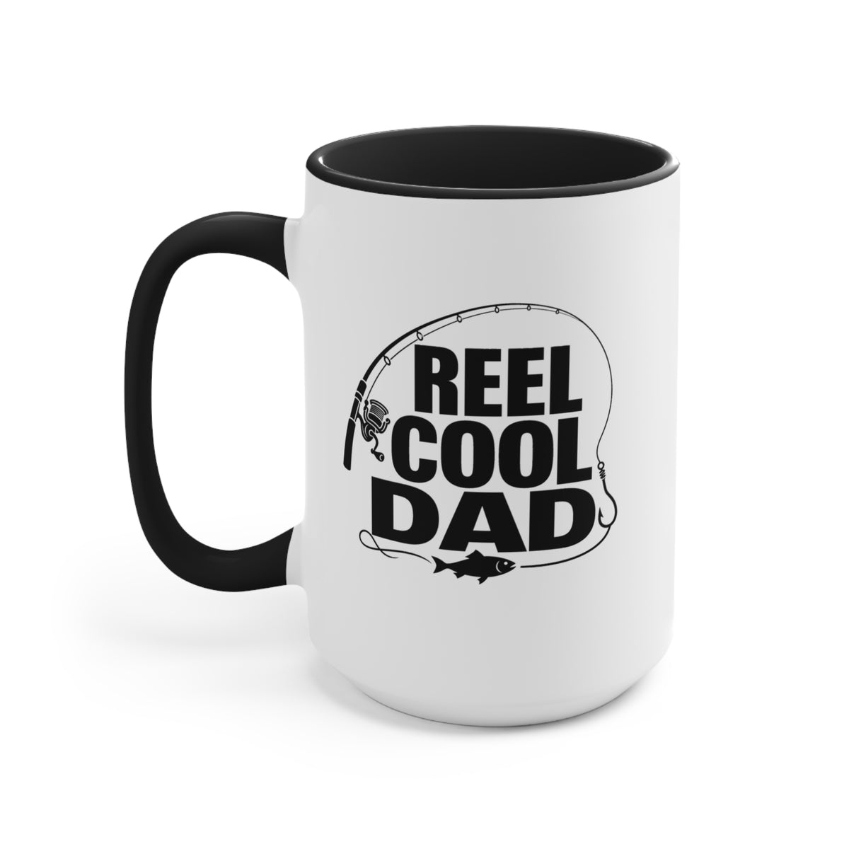 Reel Cool Dad Accent Mug