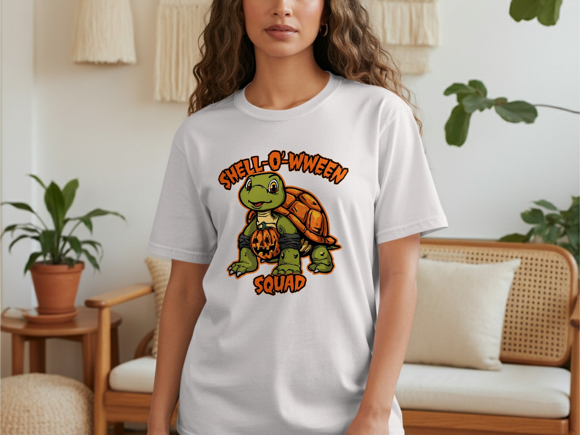 Shell-O-Ween Squad Turtle Graphic T-Shirt product
