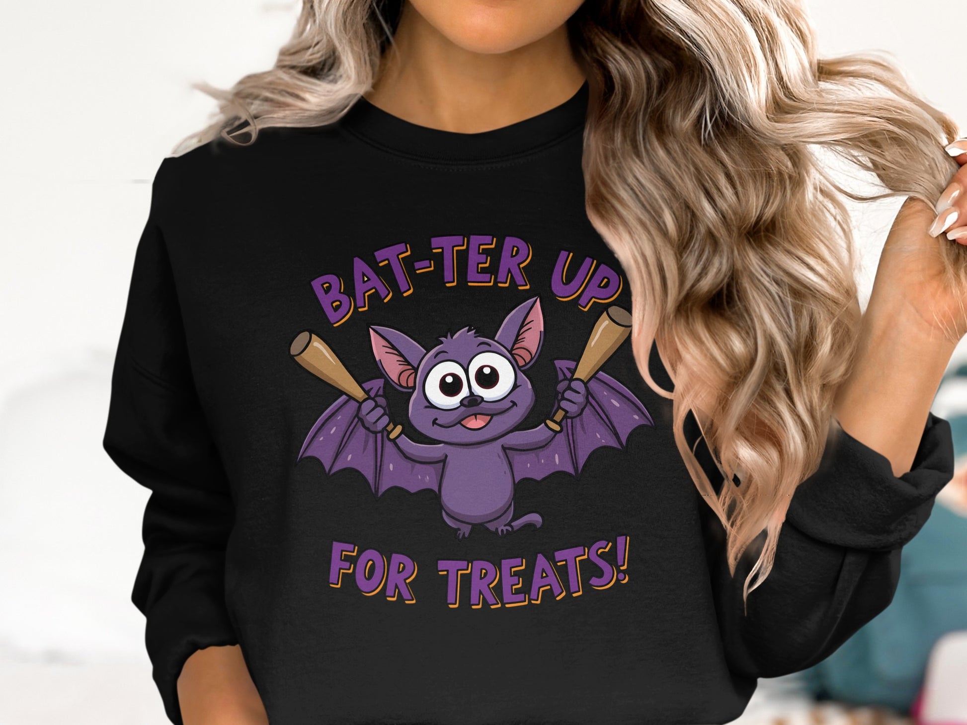 Bat-ter Up For Treats Fun Stylish Casual product type