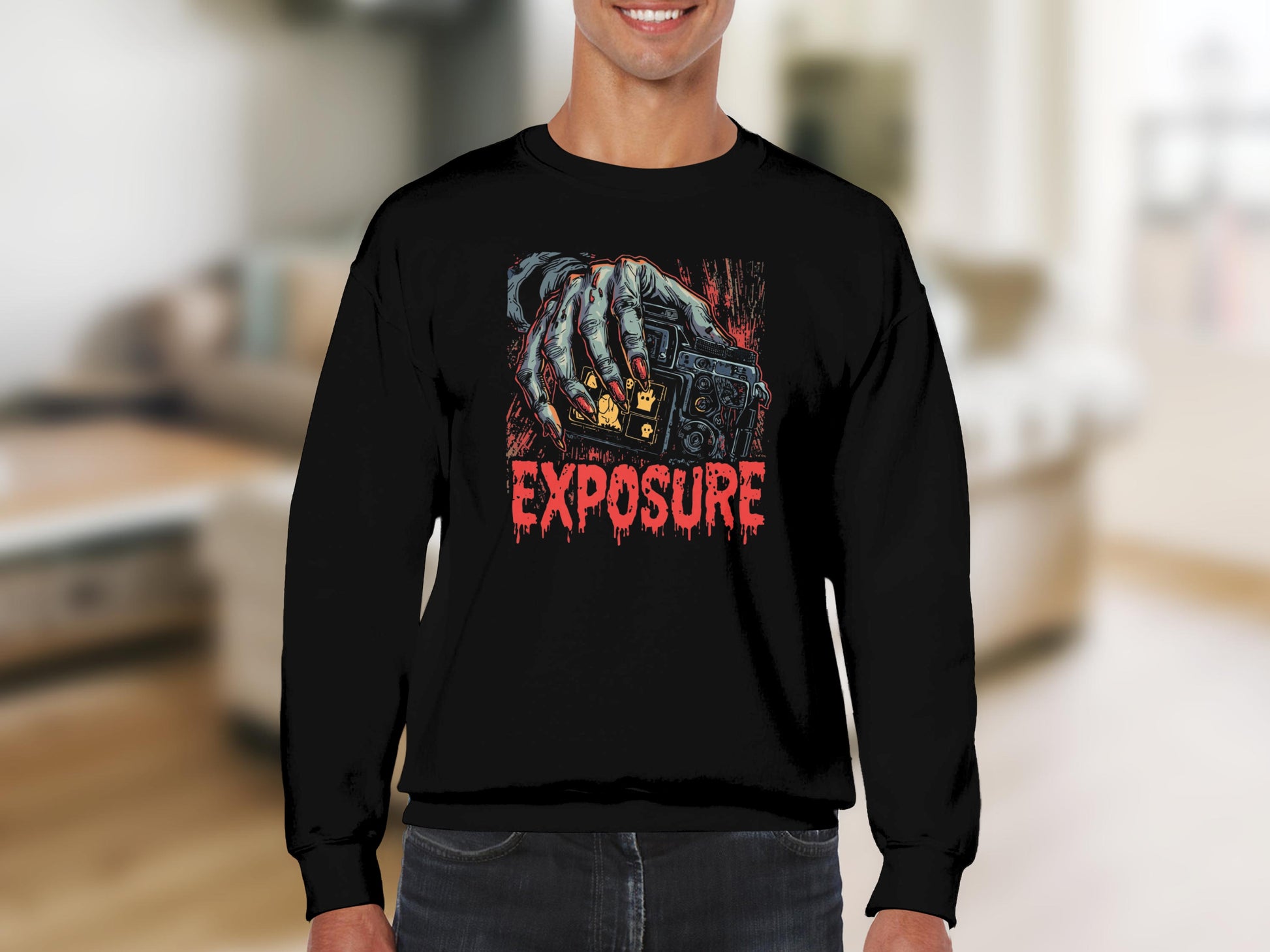 Exposure Skeleton Hand Holding Camera Product Type