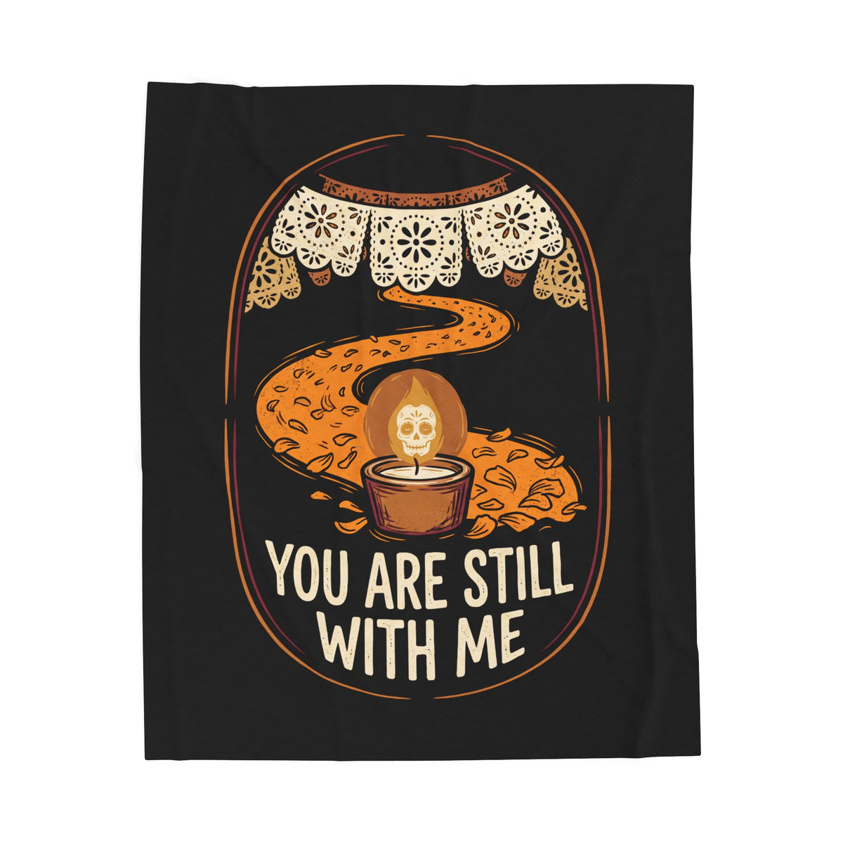 You Are Still With Me | Marigold Path Memorial Blanket