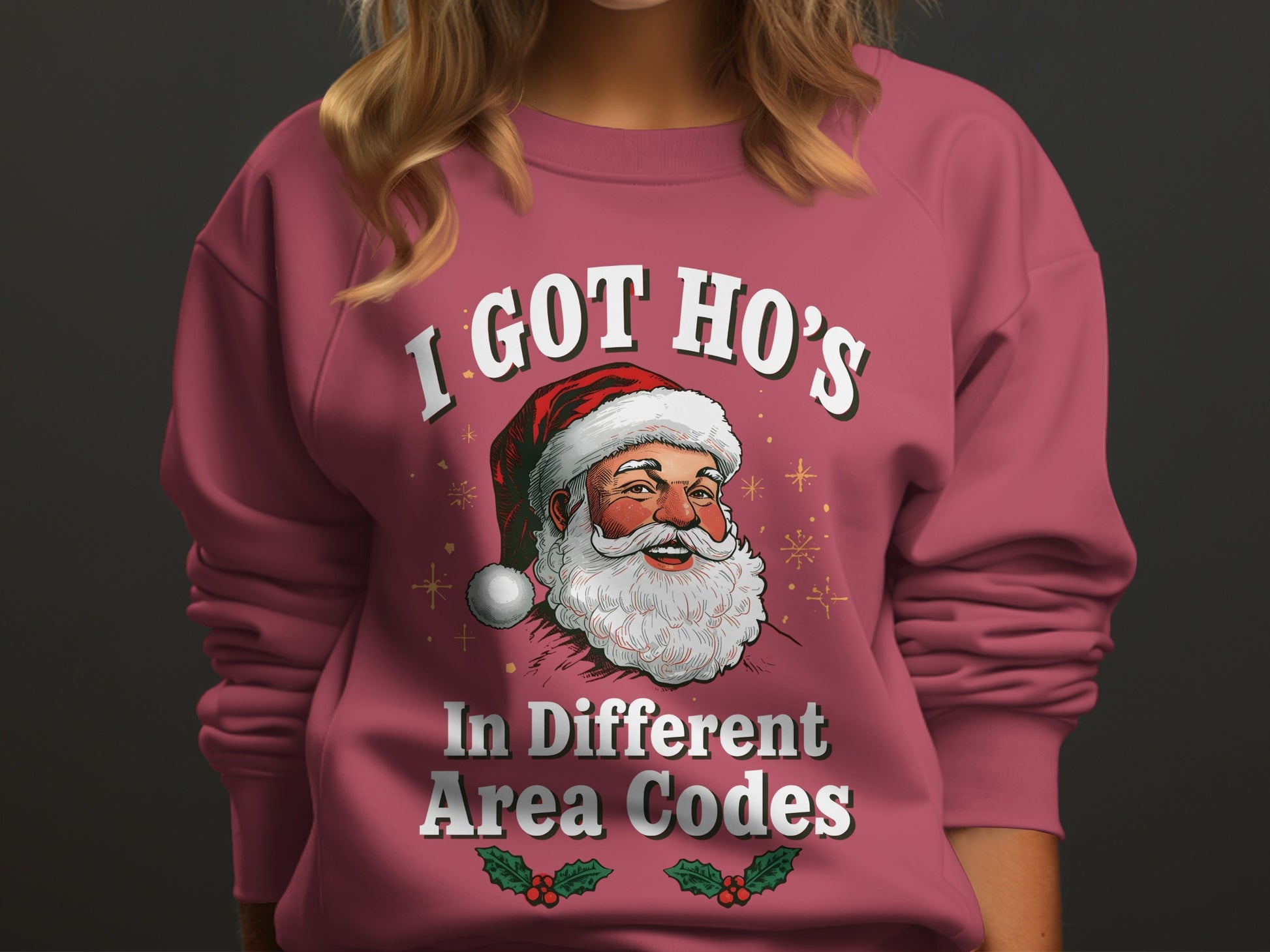 I Got Ho's in Different Area Codes Christmas Sweater