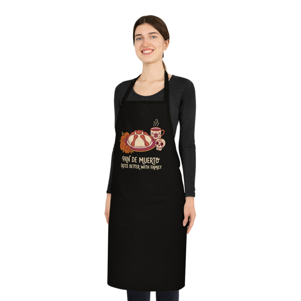 Pan de Muerto Tastes Better With Family | Day of the Dead Apron