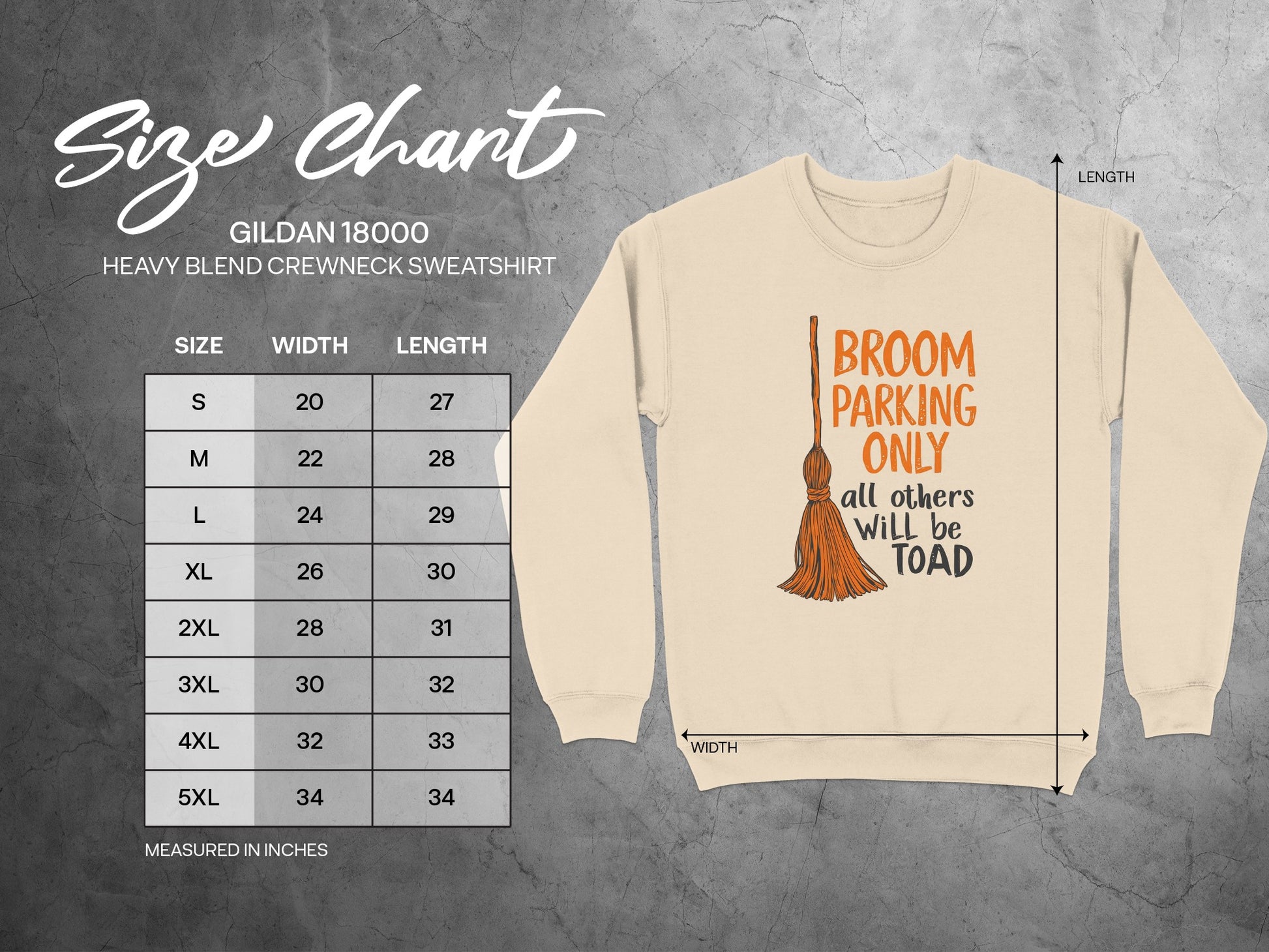 Broom Parking Only All Others Will Be Toad Crewneck product