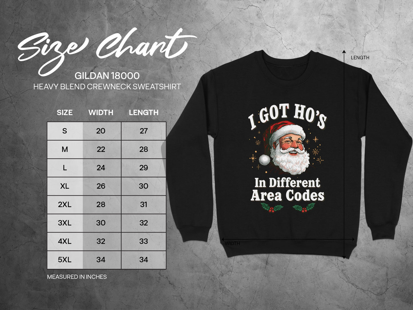 I Got Ho's In Different Area Codes Sweatshirt