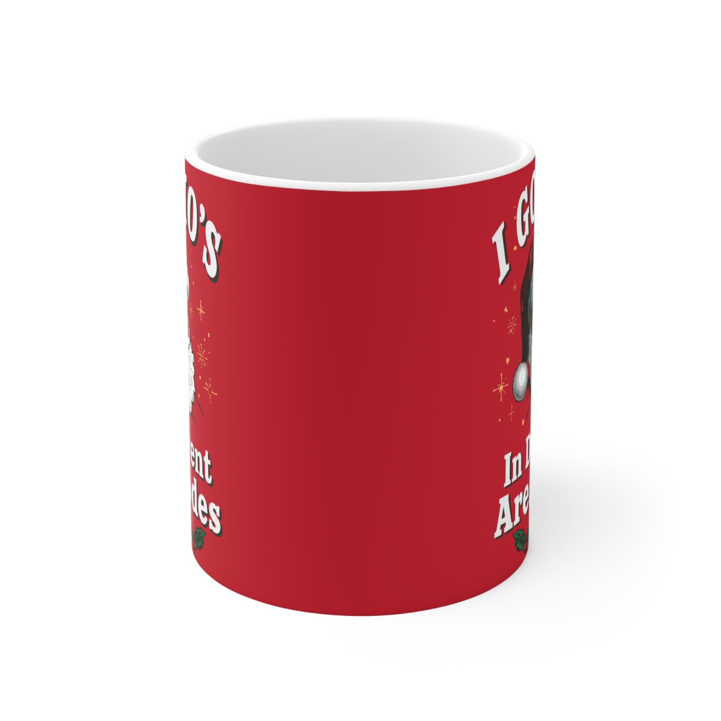 Christmas Mug — “I Got Ho’s In Different Area Codes” Funny Santa Coffee Cup (11 oz)