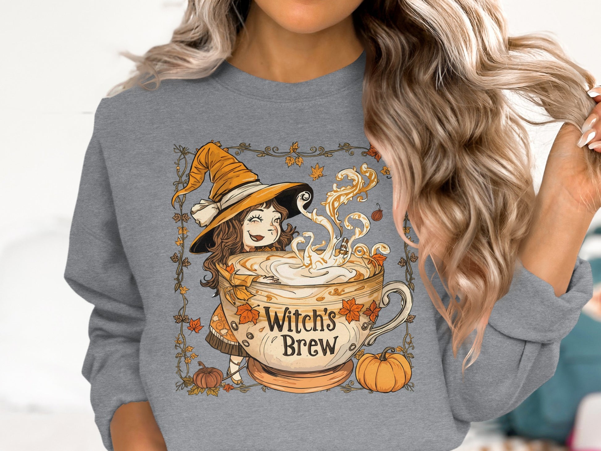 Witch's Brew Long Sleeve Shirt in Grey Product