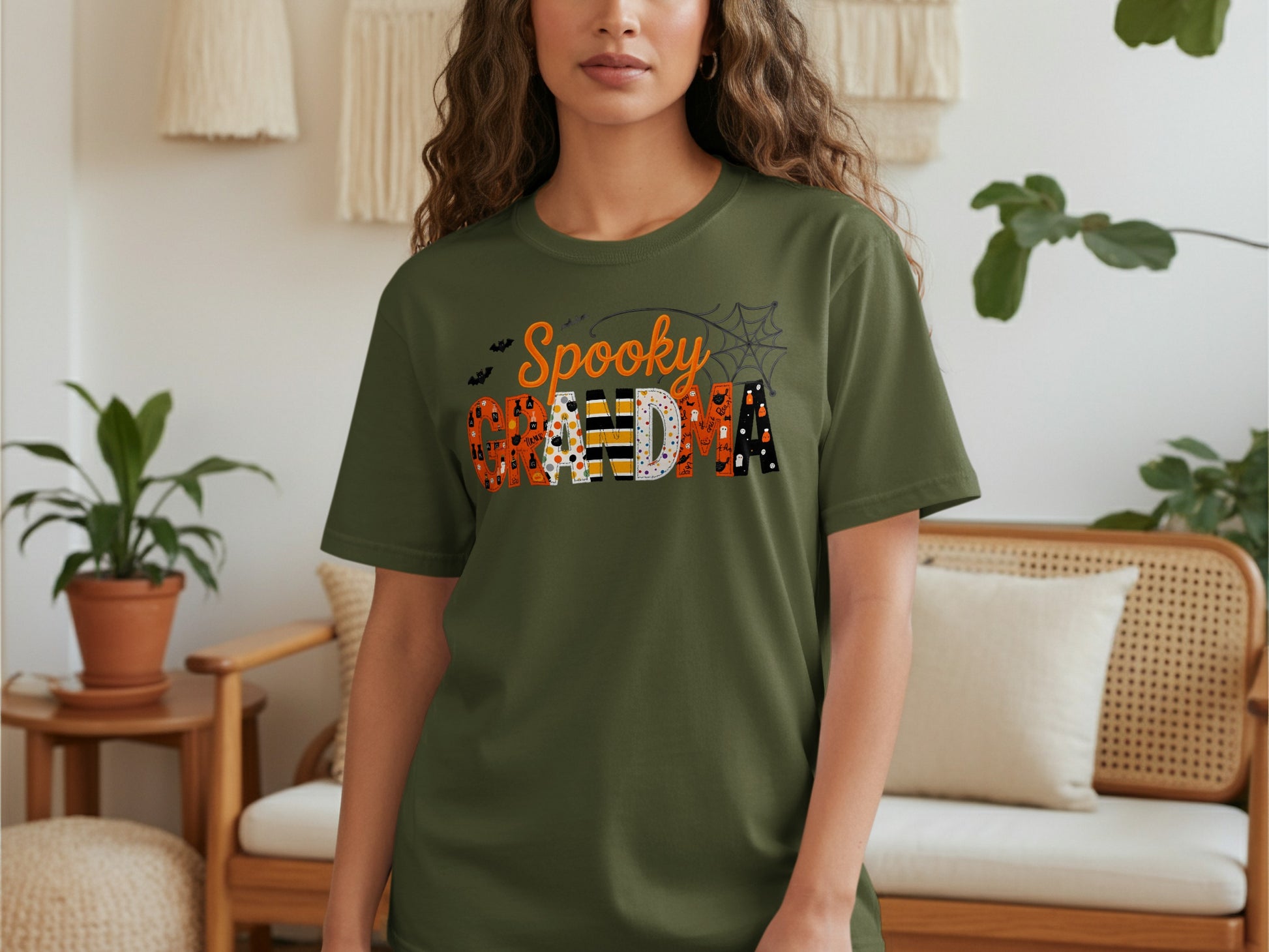 Spooky Grandma Graphic Tee Halloween Themed product