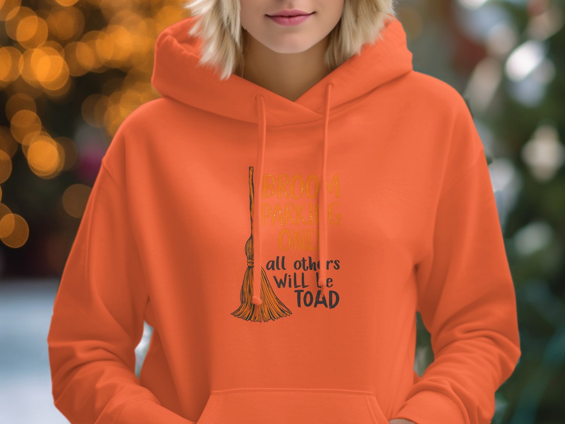Broom Parking On All Others Will Be Toad Hoodie Product