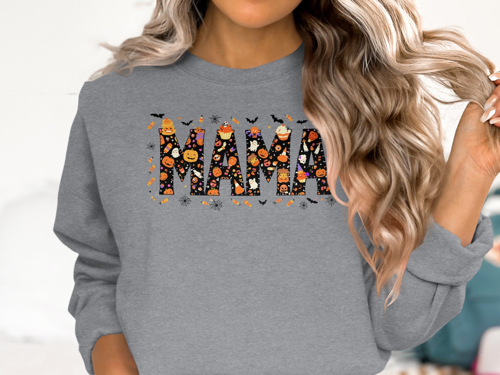 Festive Halloween Themed NANA Letter Graphic Sweatshirt product