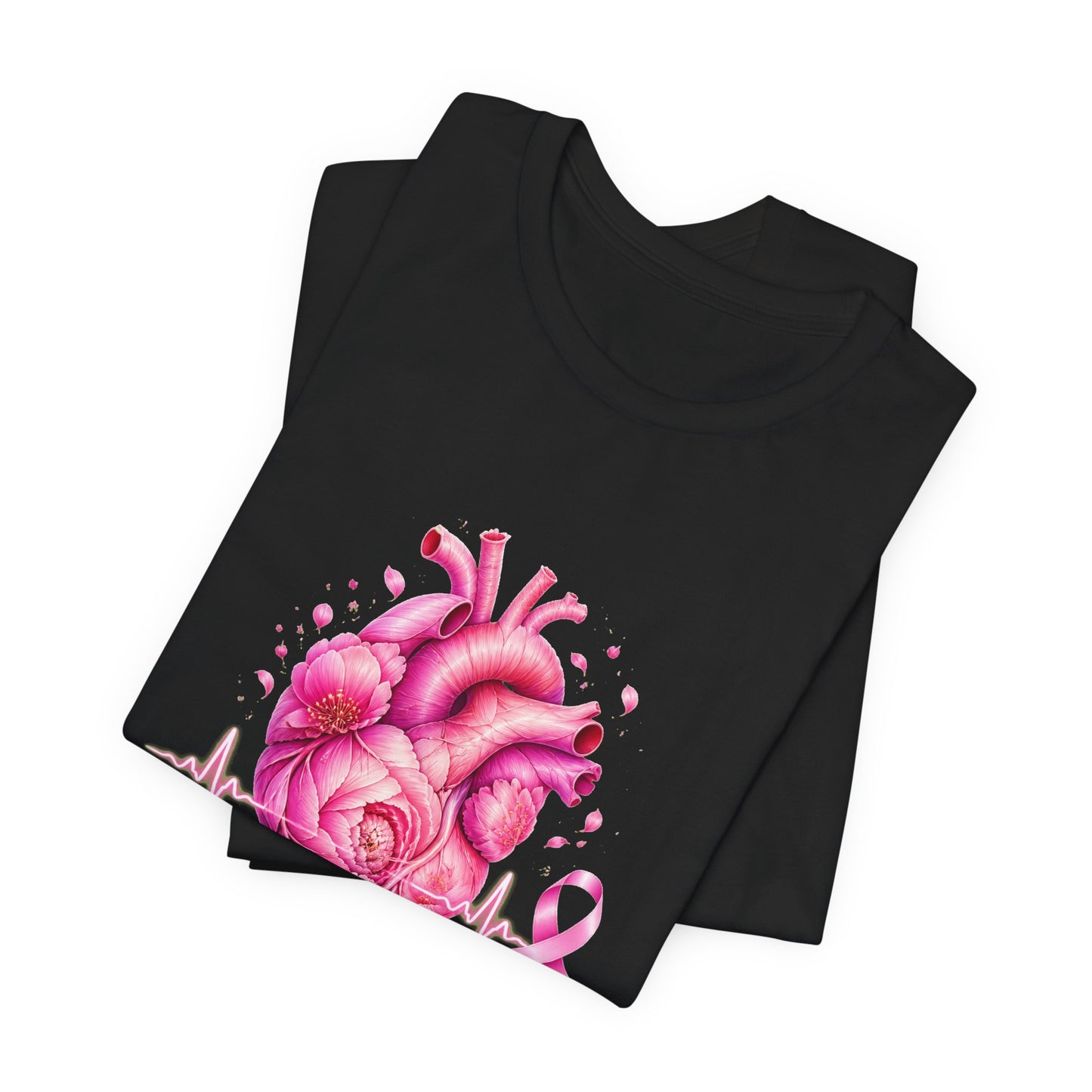 Heartbeat Hope | Breast Cancer Awareness Unisex T-Shirt