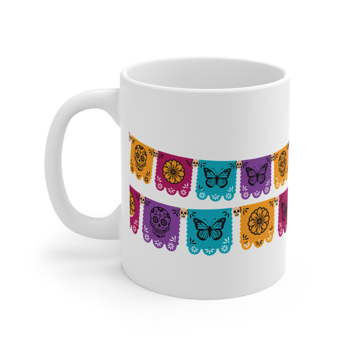 Papel Picado | Día de los Muertos Mug