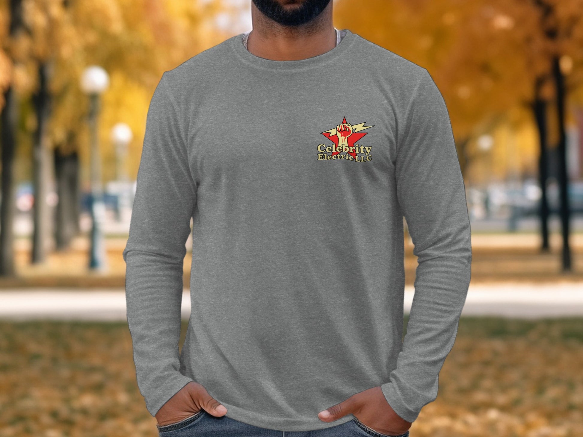 Celebrity Electric LLC Logo Long Sleeve product