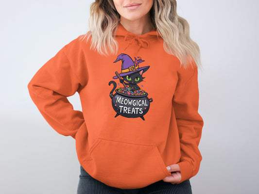 Meowgical Treats Halloween Cat Hoodie product