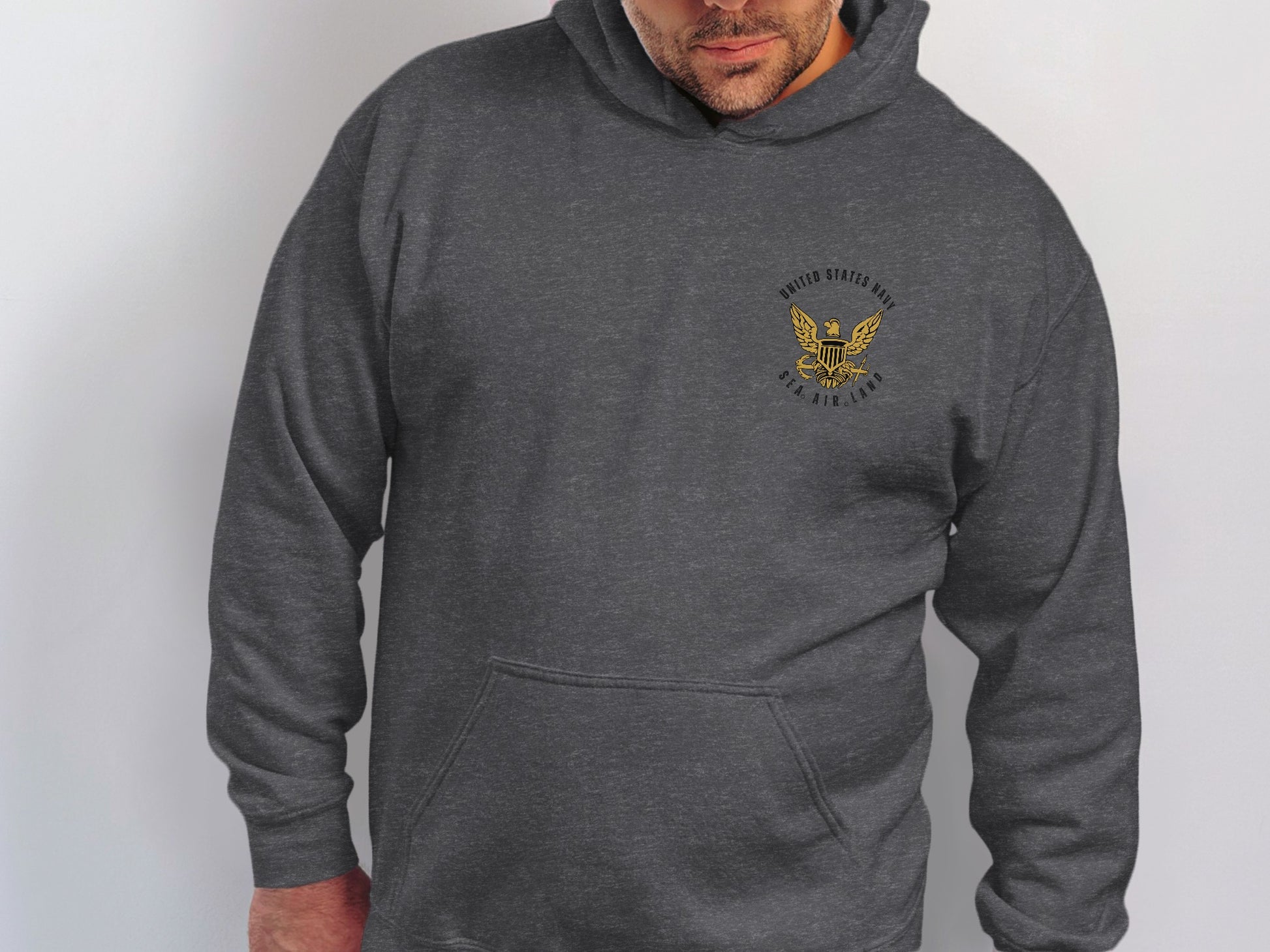 United States Army Eagle Emblem Black Hoodie product