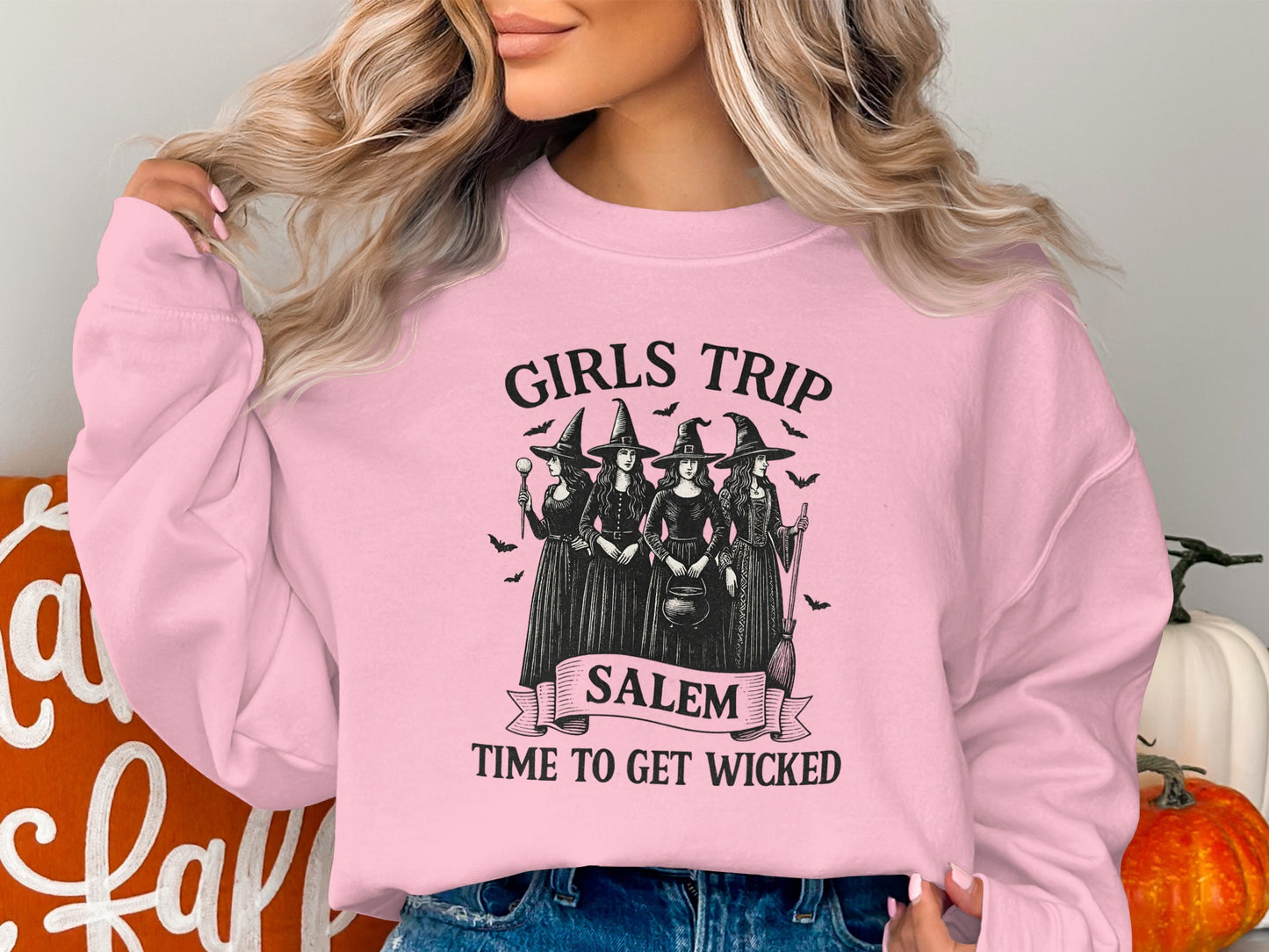 Girls Trip Salem Get Wicked Graphic Sweatshirt product