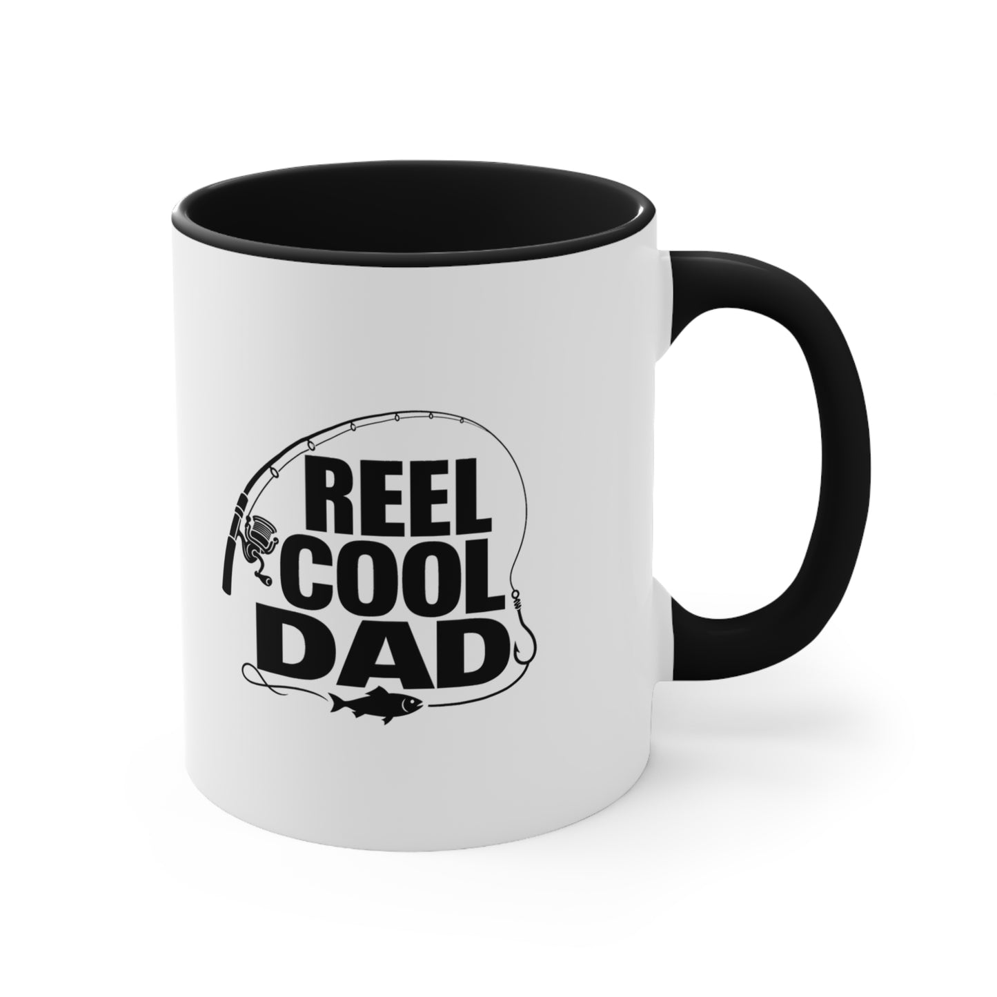 Reel Cool Dad Accent Mug