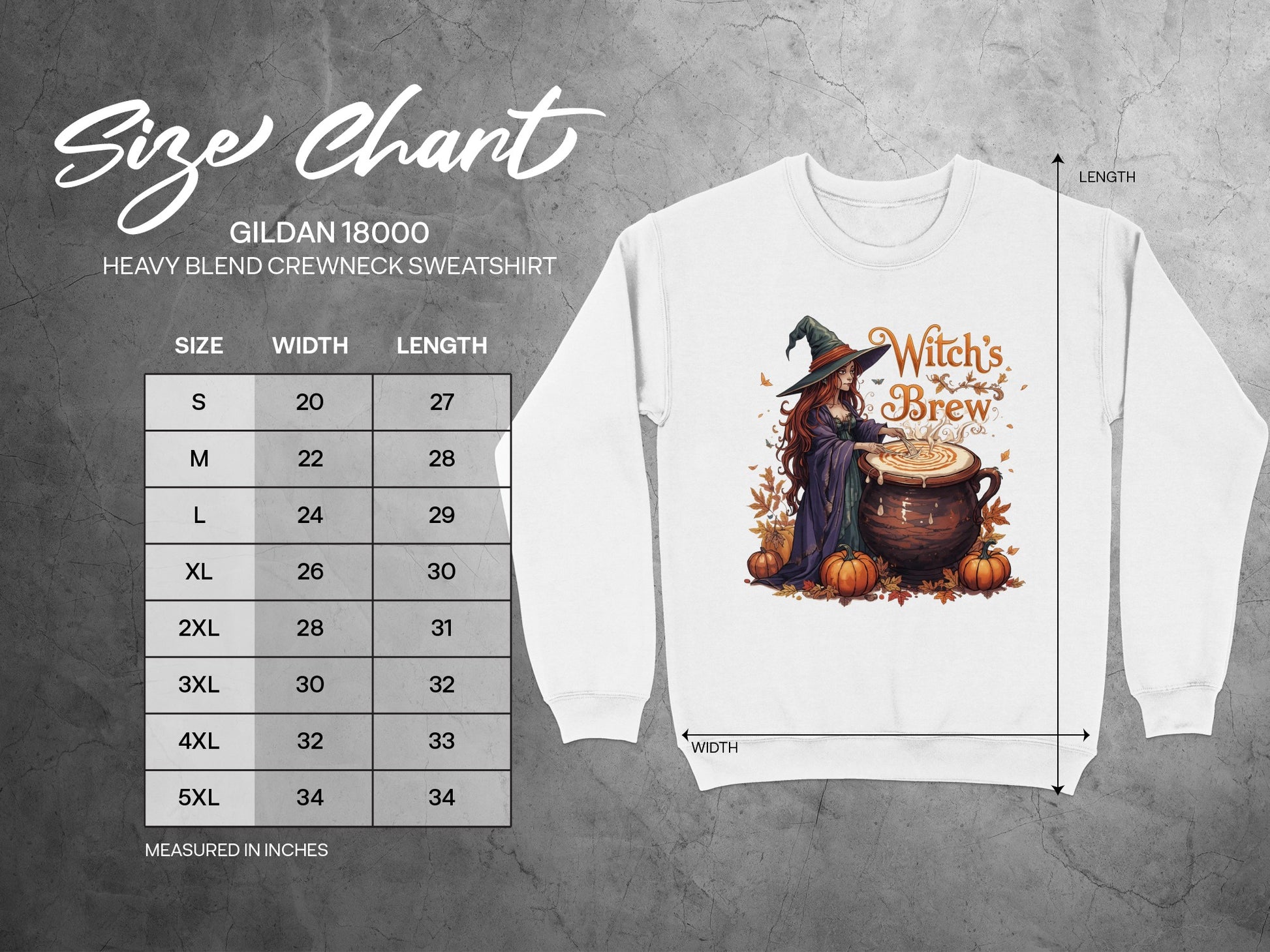 Witch's Brew Halloween Graphic Sweatshirt product