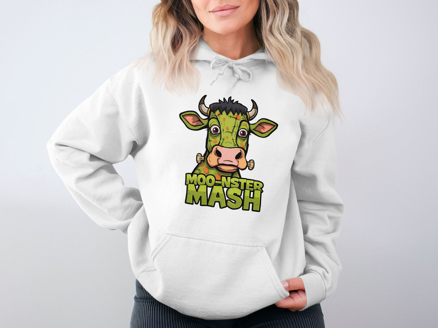 Moo-nster Mash Graphic Hoodie Sweatshirt product type