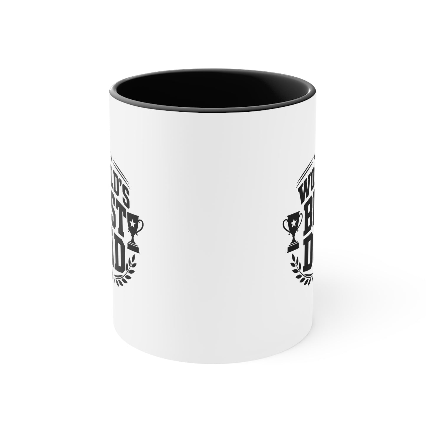 World’s Best Dad Accent Mug