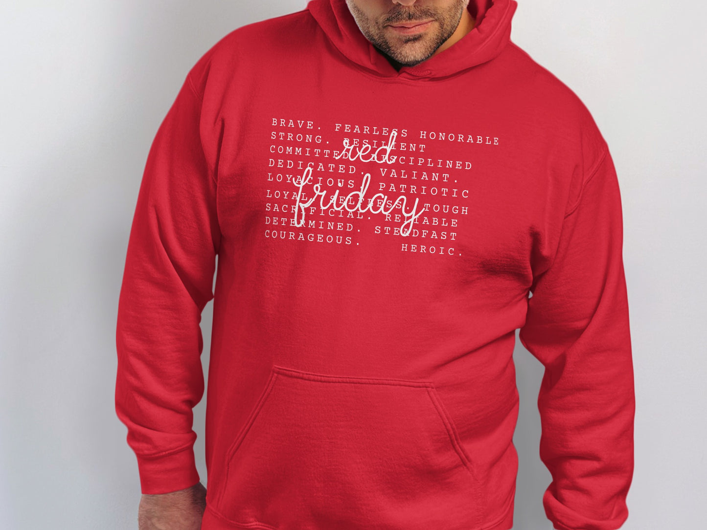 Brave Fearless Honorable Friday Hoodie