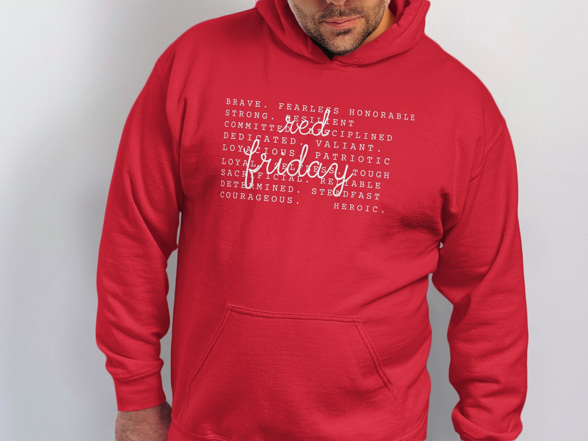 Brave Fearless Honorable Friday Hoodie