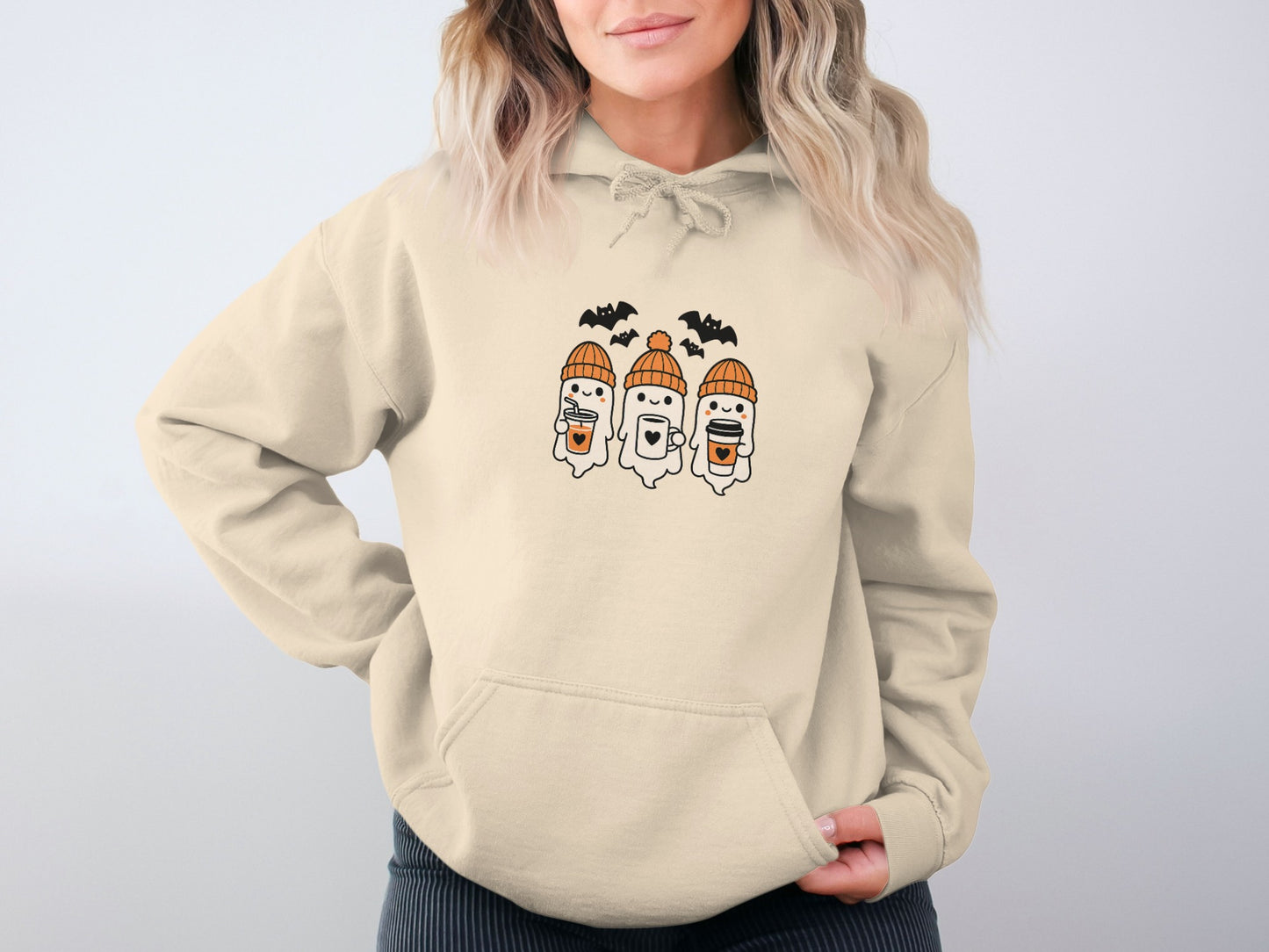 Spooky Ghosts Halloween Hoodie product type