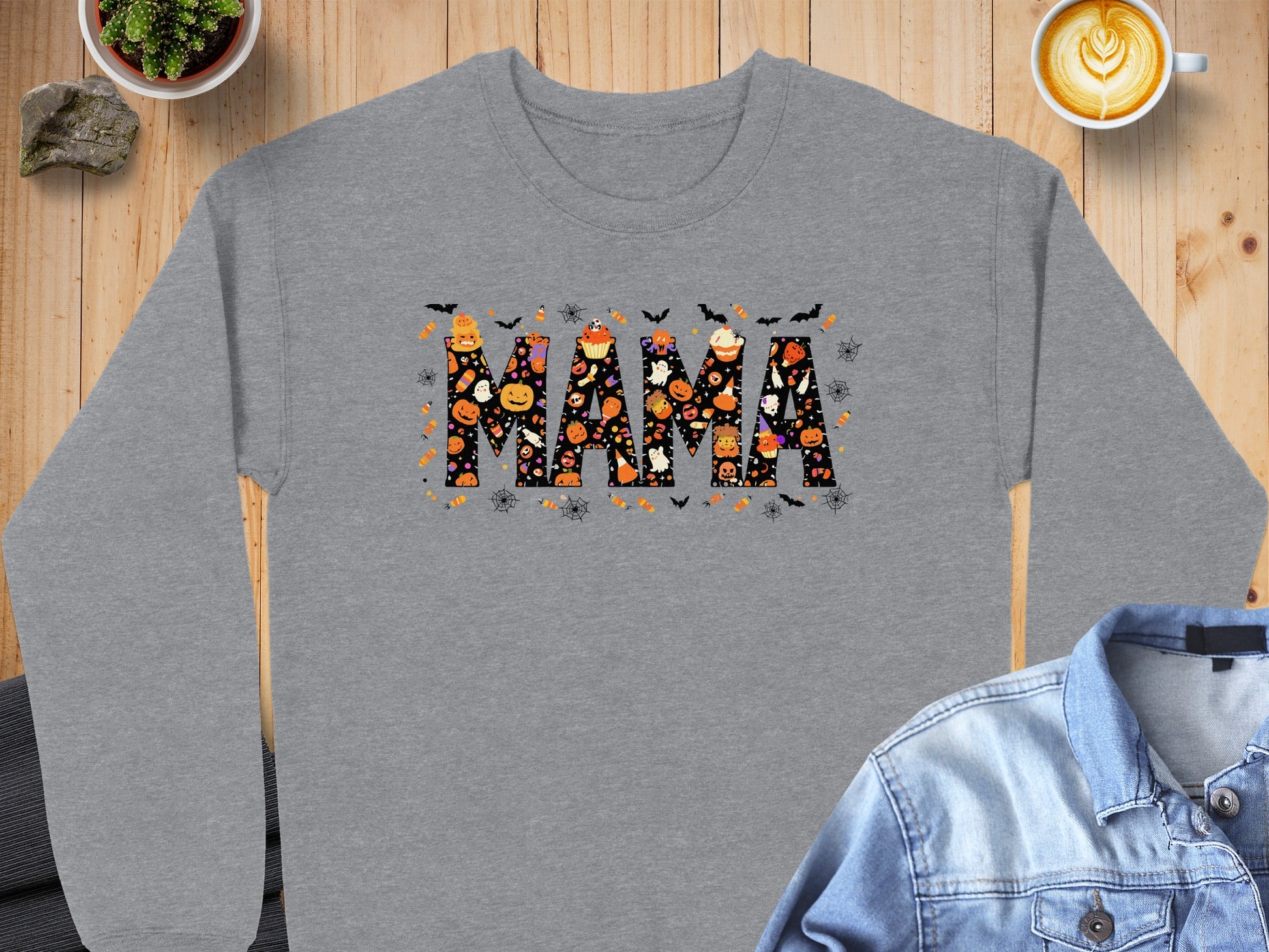 Cute Halloween Themed Mama Sweatshirt Product