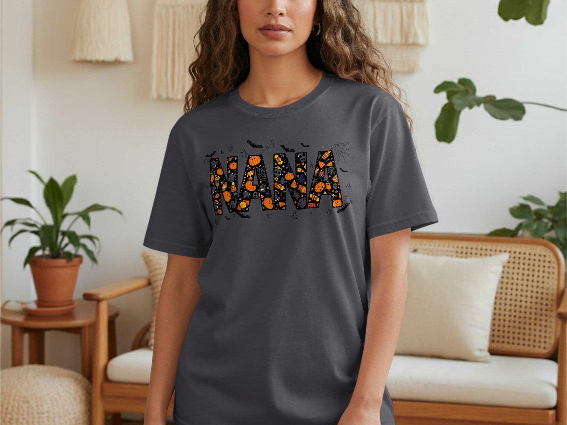 Halloween Themed Nana Graphic T-Shirt product type