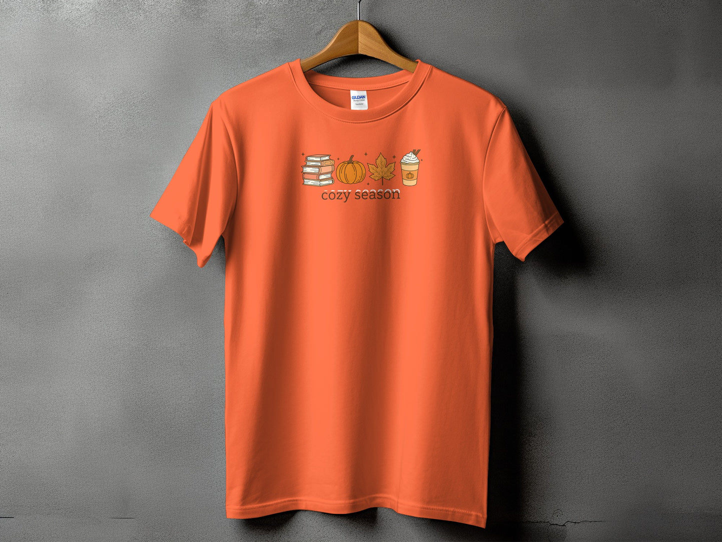 Cozy Season Graphic Tee for Autumn Wardrobe product type
