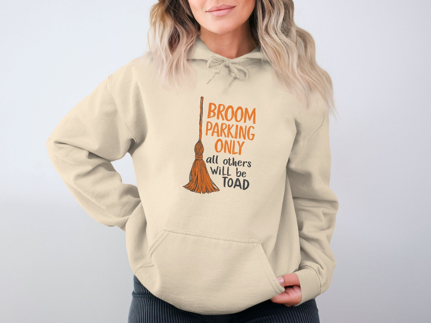 Broom Parking Only All Others Will Be Toad hoodie product