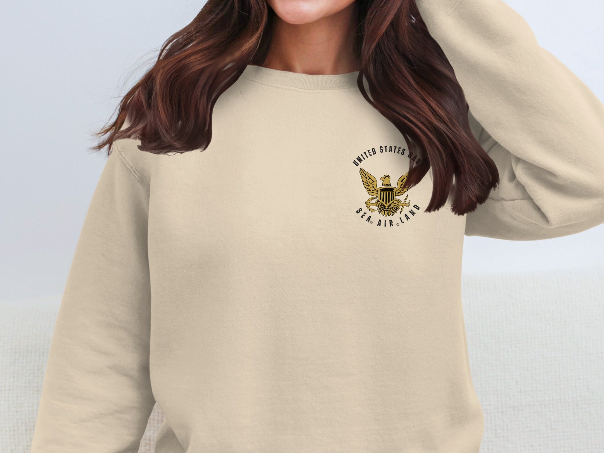 United States USAF Air Crew Sweatshirt with Eagle Design