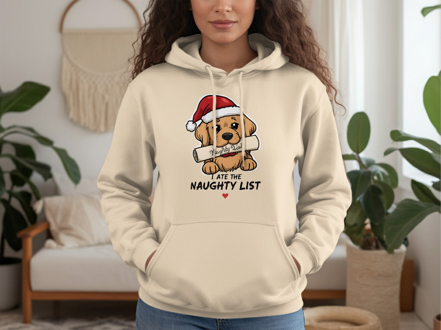 I Ate The Naughty List Dog Christmas Hoodie