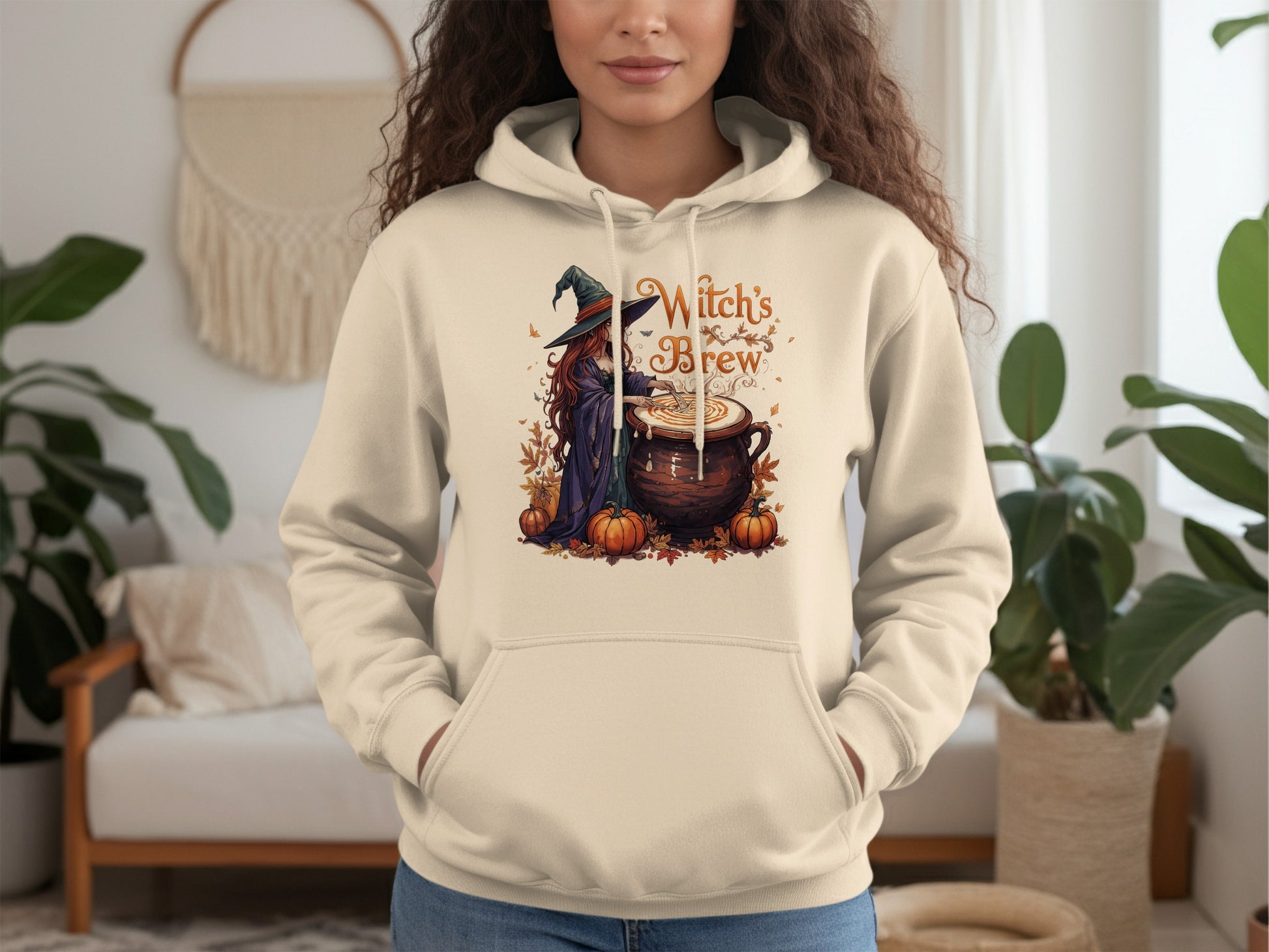 Witch's Brew Halloween Witch Hoodie product