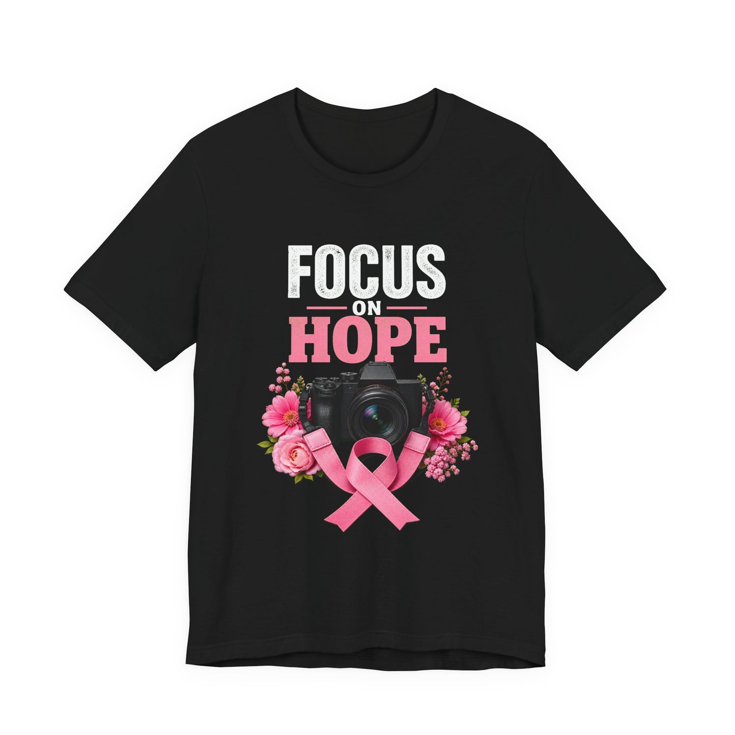 Focus on Hope | Breast Cancer Awareness Unisex T-Shirt