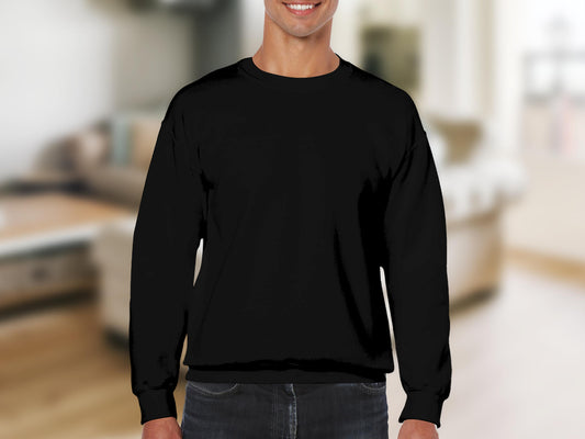 Classic Black Long Sleeve Fashion Sweatshirt product