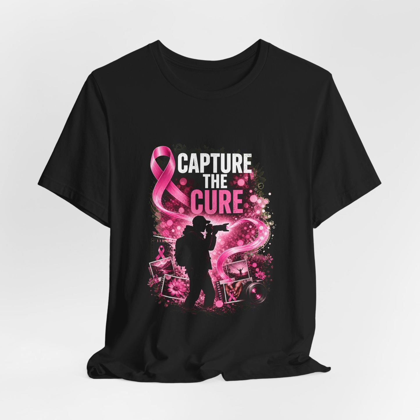 Capture the Cure | Breast Cancer Awareness Unisex T-Shirt