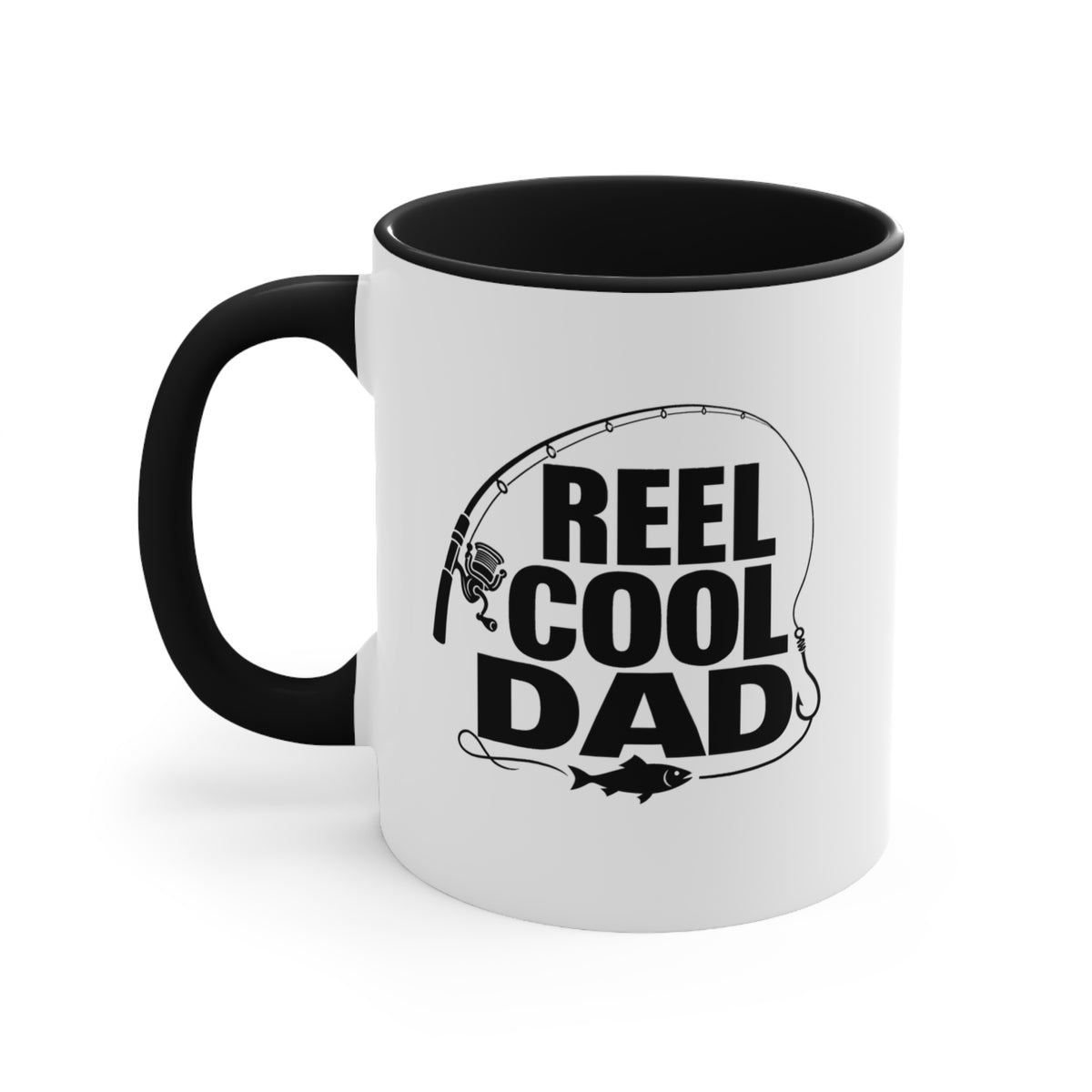 Reel Cool Dad Accent Mug