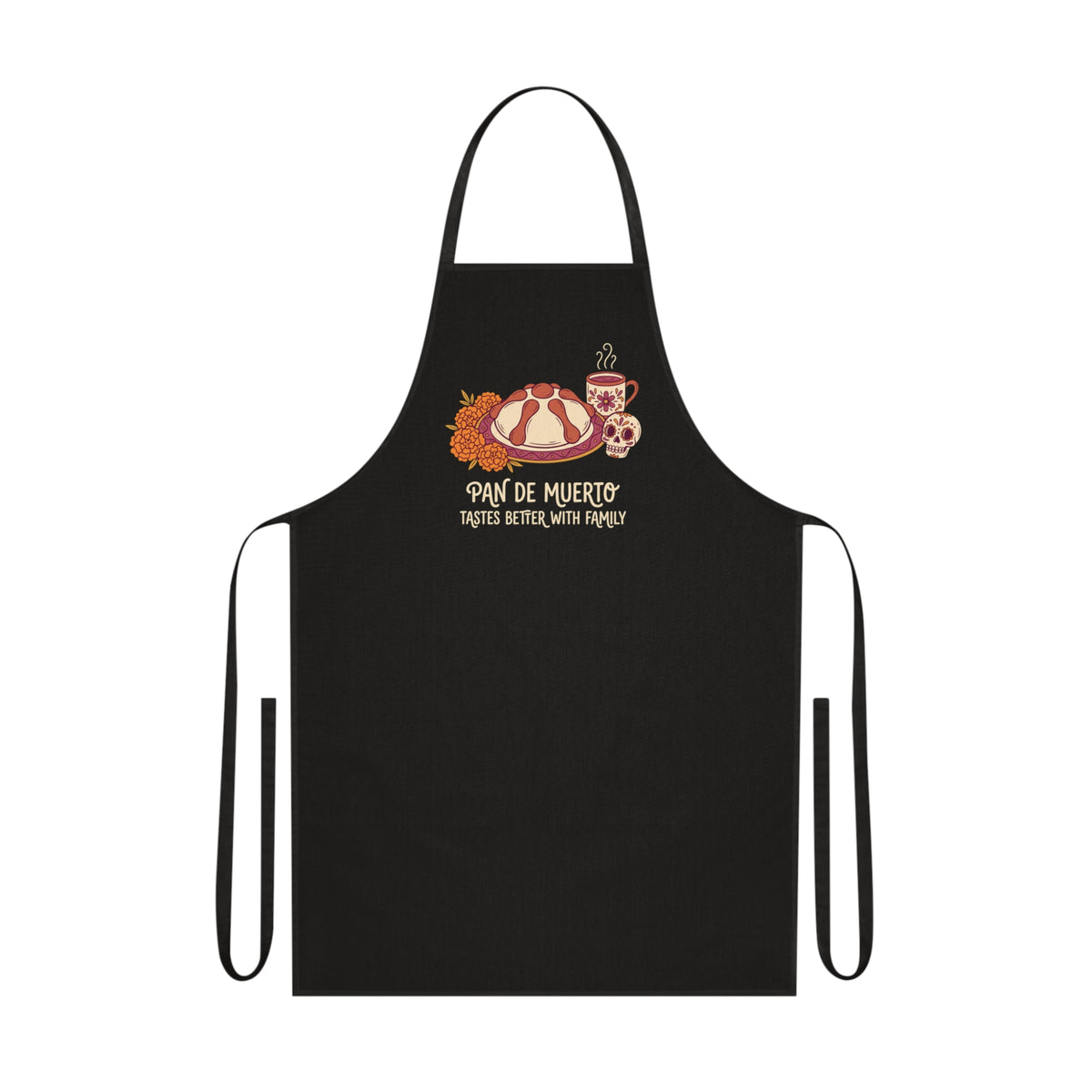 Pan de Muerto Tastes Better With Family | Day of the Dead Apron