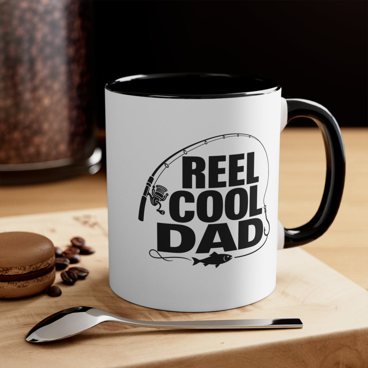 Reel Cool Dad Accent Mug