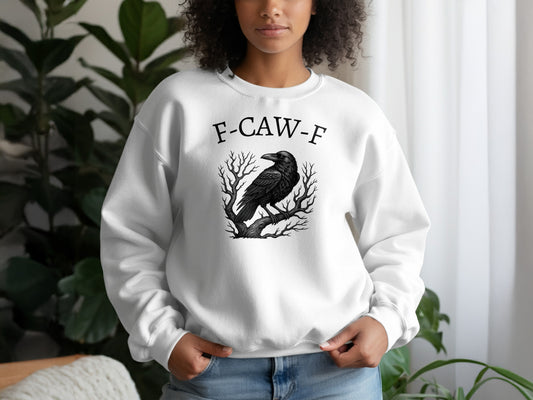 F-CAW-F Crow Print Sweatshirt product