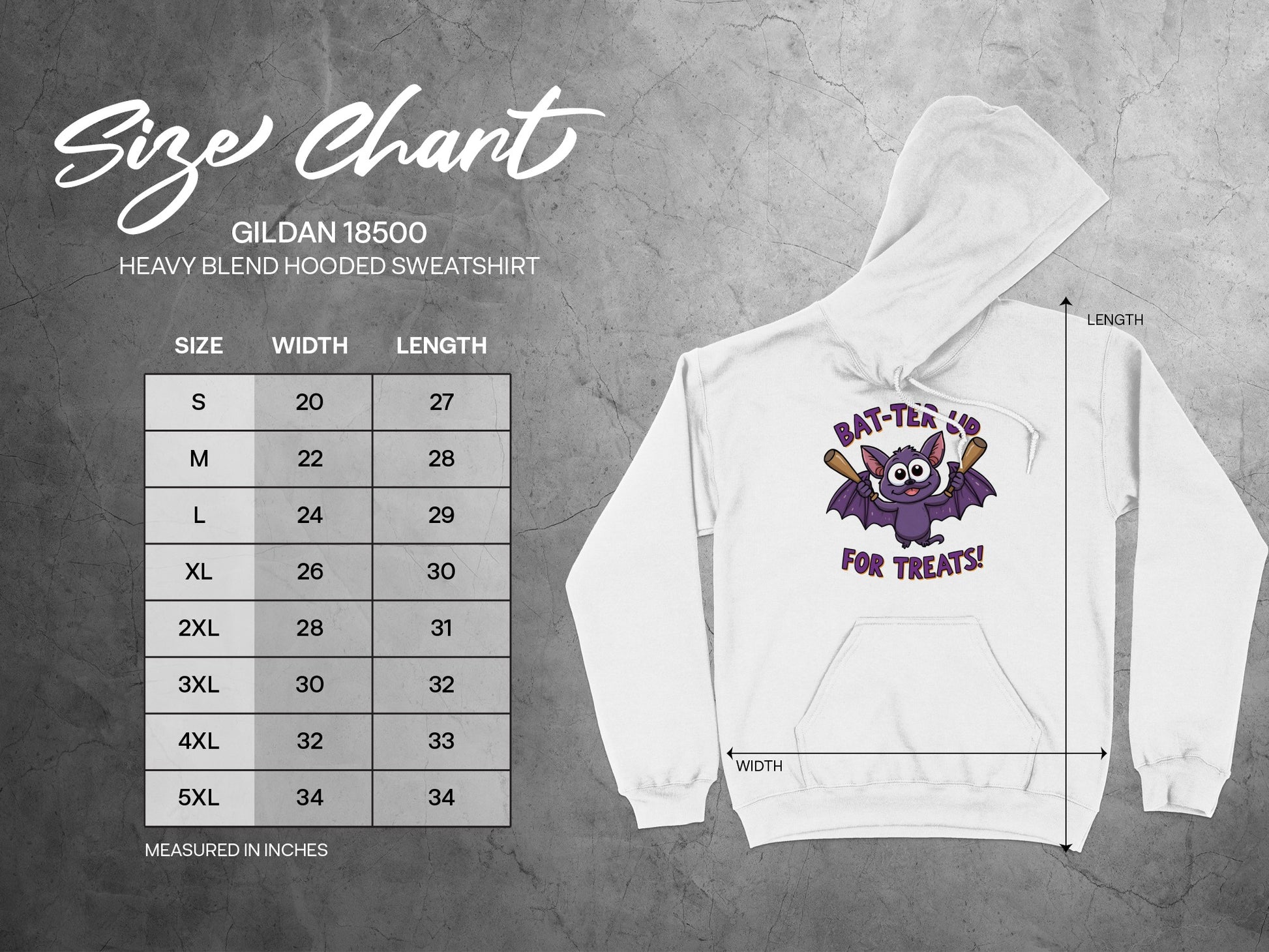 Bat-Tea-Rific For Treats Hooded Sweatshirt product